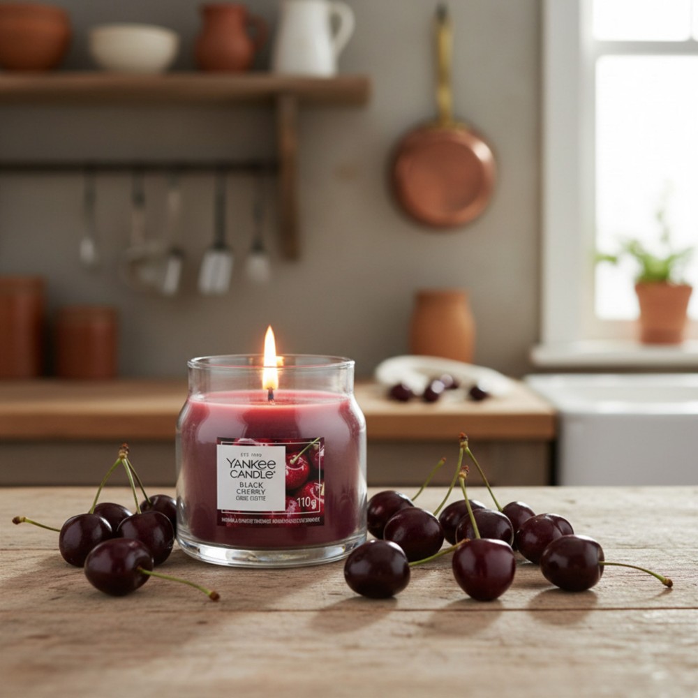 Black Cherry - Signature Jar S von Yankee Candle