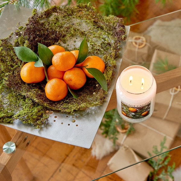 Winter Clementine - 454g von Village Candle