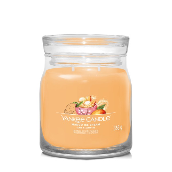 Mango Ice Cream - Signature  Jar M von Yankee Candle