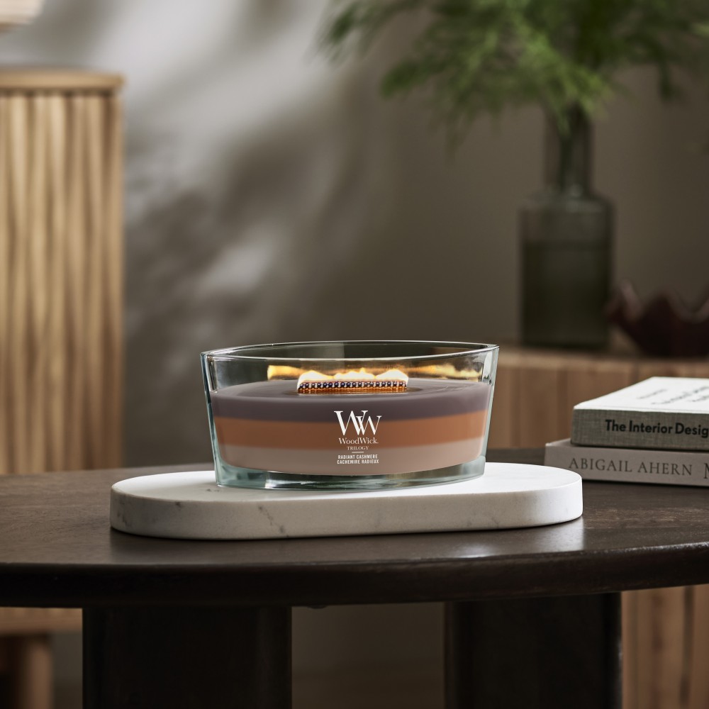 Radiant Cashmere - Trilogy Ellipse von Woodwick