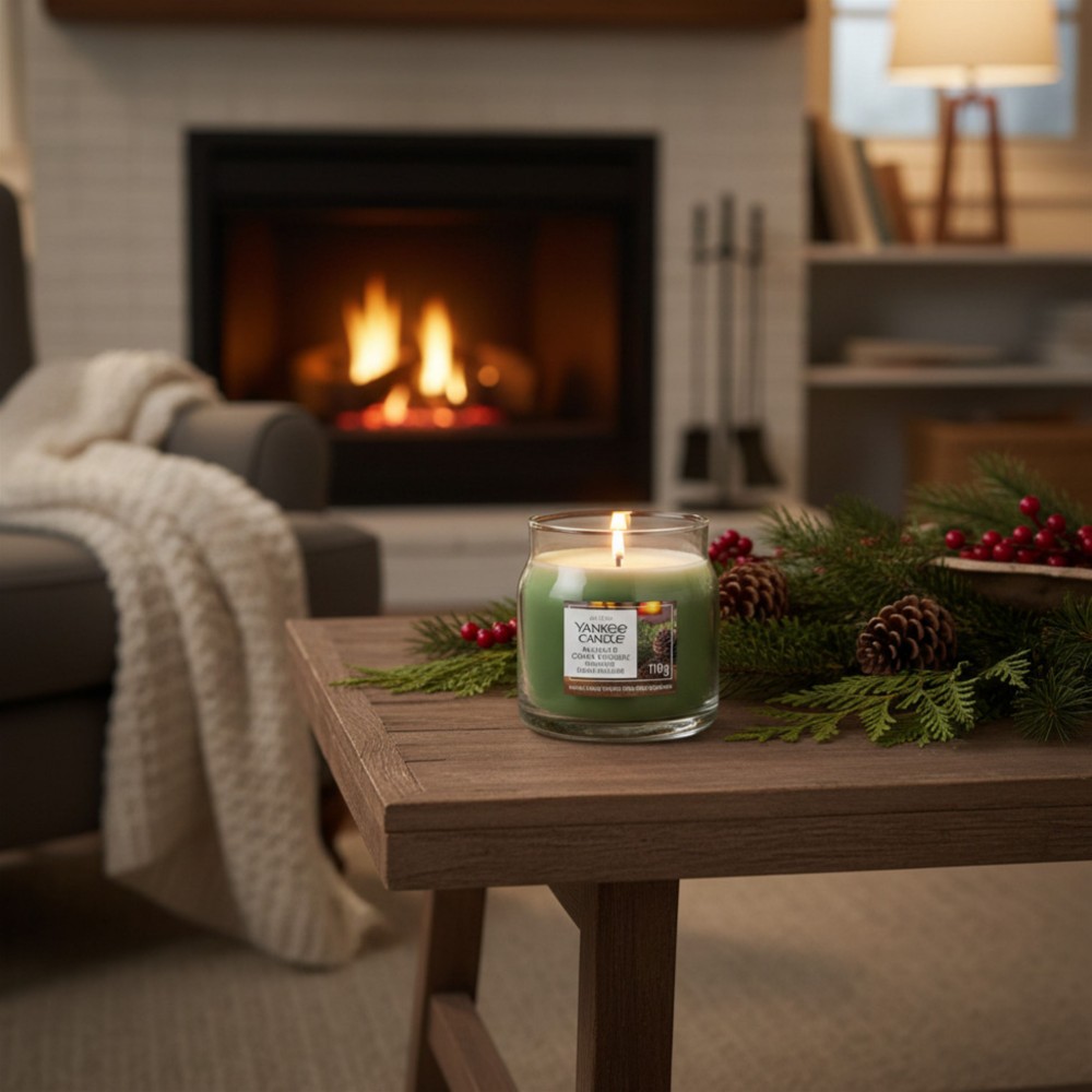 Balsam & Cedar Fireside - Signature Jar S von Yankee Candle