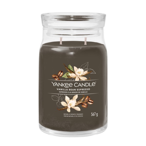 Vanilla Bean Espresso - Signature  Jar L von Yankee Candle