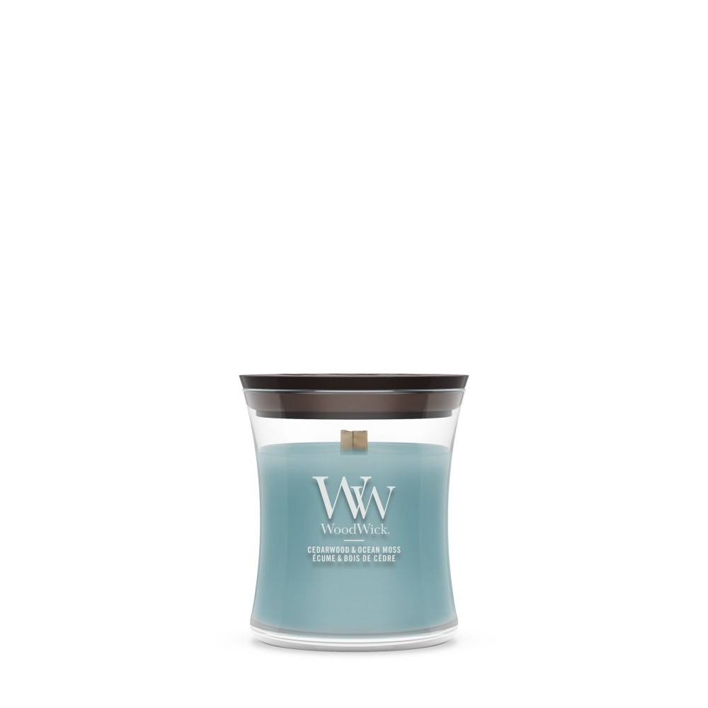 Cedarwood & Ocean Moss - Jar Mini von Woodwick
