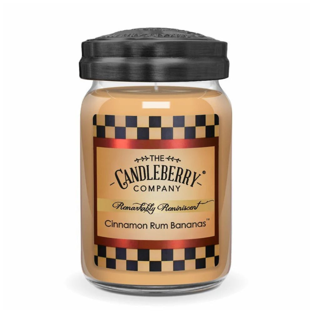 Cinnamon Rum Bananas - Grosses Glas 623g von Candleberry