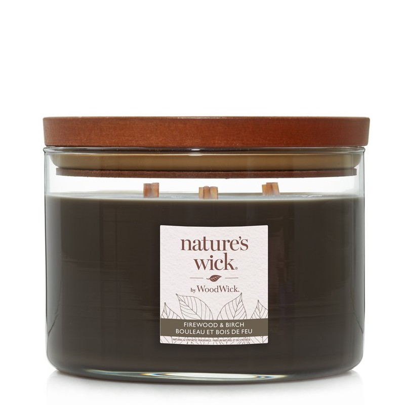 Firewood & Birch - 3 Docht Tumbler von Woodwick