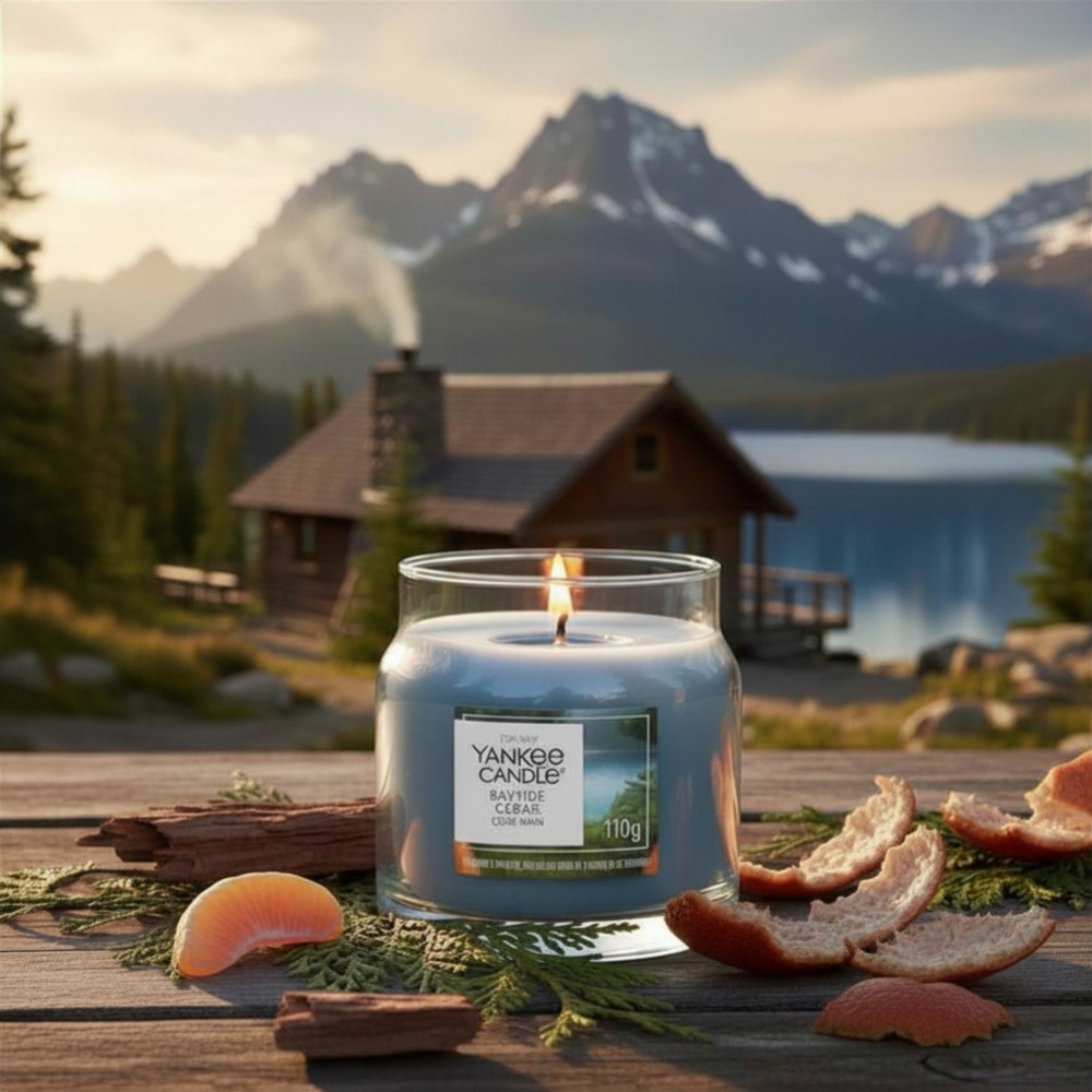 Bayside Cedar - Signature Jar S von Yankee Candle