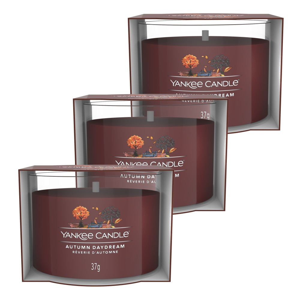 Autumn Daydream - Votivkerze im Glas - 3 Stück von Yankee Candle