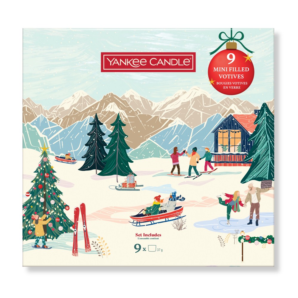 Geschenkset Après Ski - 9 kleine Votivkerzen Buch von Yankee Candle