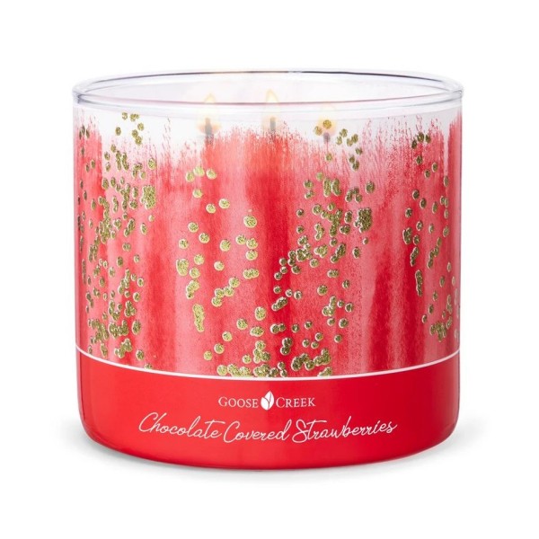 Chocolate Covered Strawberries - 3-Docht von Goose Creek