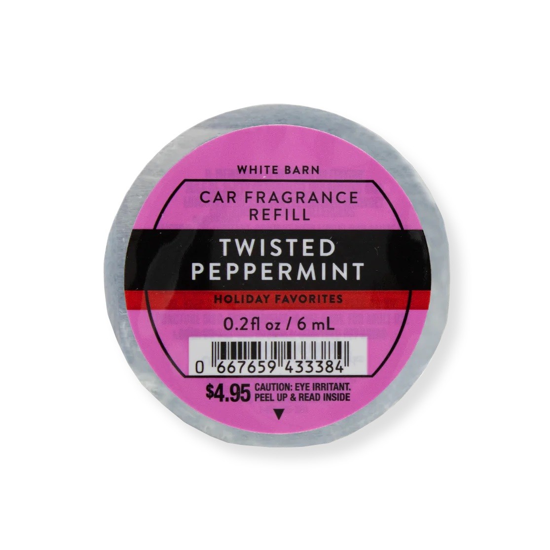 Autoduft Nachfüller - Twisted Peppermint - 6ml von Bath and Body Works