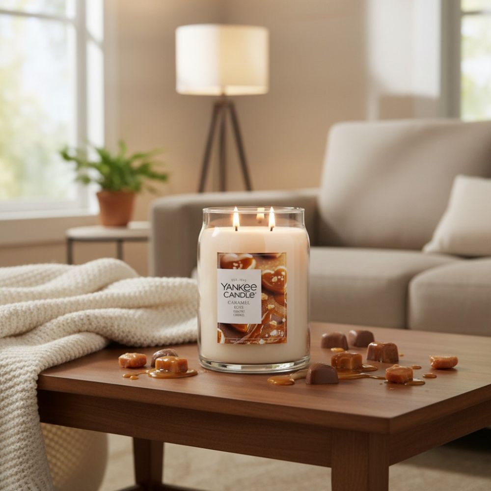 Caramel Kiss - Signature Jar L von Yankee Candle