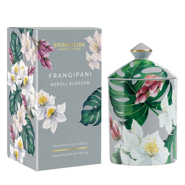 Urban Botanics Duftkerze - Frangipani Neroli Blossom von Stoneglow
