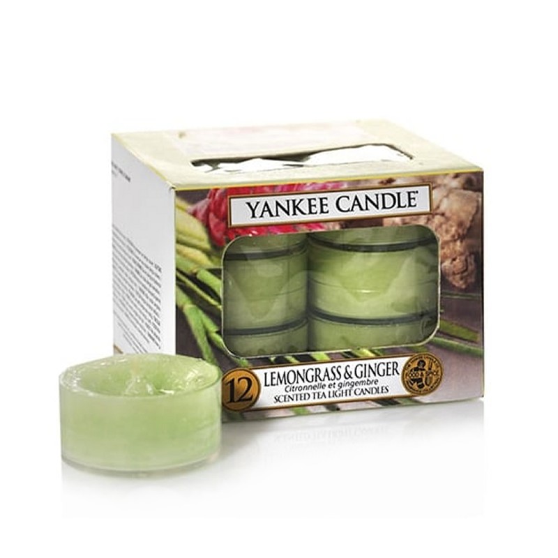 Lemongrass & Ginger - Teelichter von Yankee Candle
