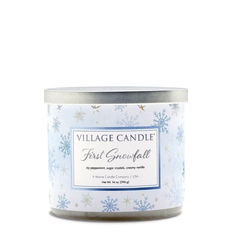 First Snowfall - 396g von Village Candle