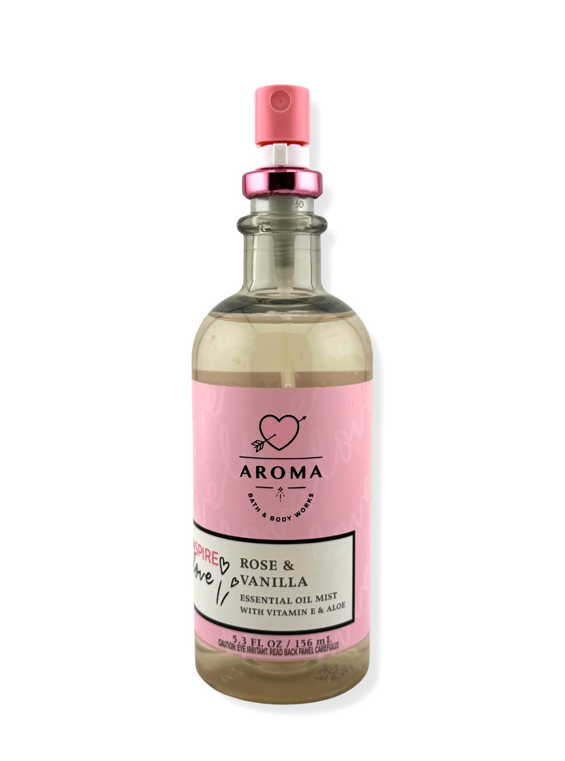 Body & Kopfkissen Spray - Love Inspire - Rose & Vanilla - 156 ml von Bath and Body Works
