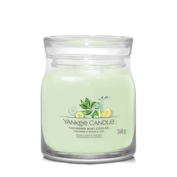 Cucumber Mint Cooler - Signature  Jar M von Yankee Candle