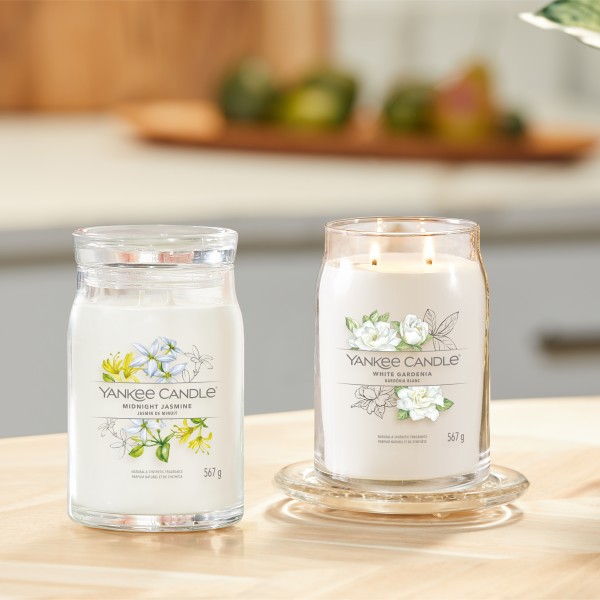 White Gardenia - Signature  Jar L von Yankee Candle
