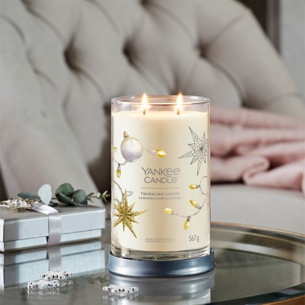 Twinkling Lights - Signature  Tumbler L von Yankee Candle