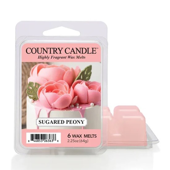 WaxMelt - Sugared Peony von Country Candle