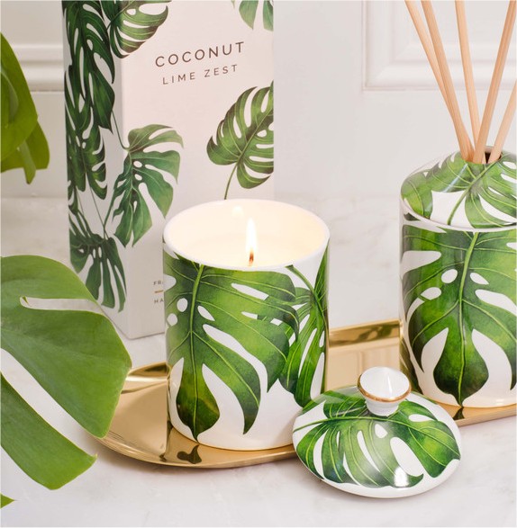 Urban Botanics Duftkerze - Coconut Lime Zest von Stoneglow