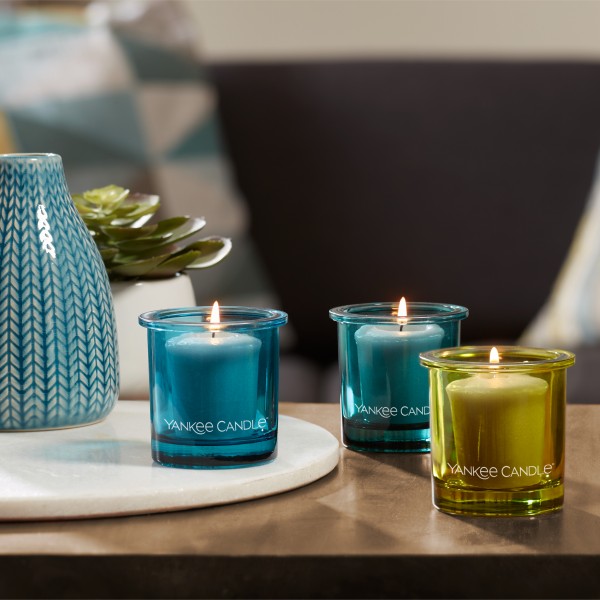 Votivkerzenhalter - Pop Blue von Yankee Candle
