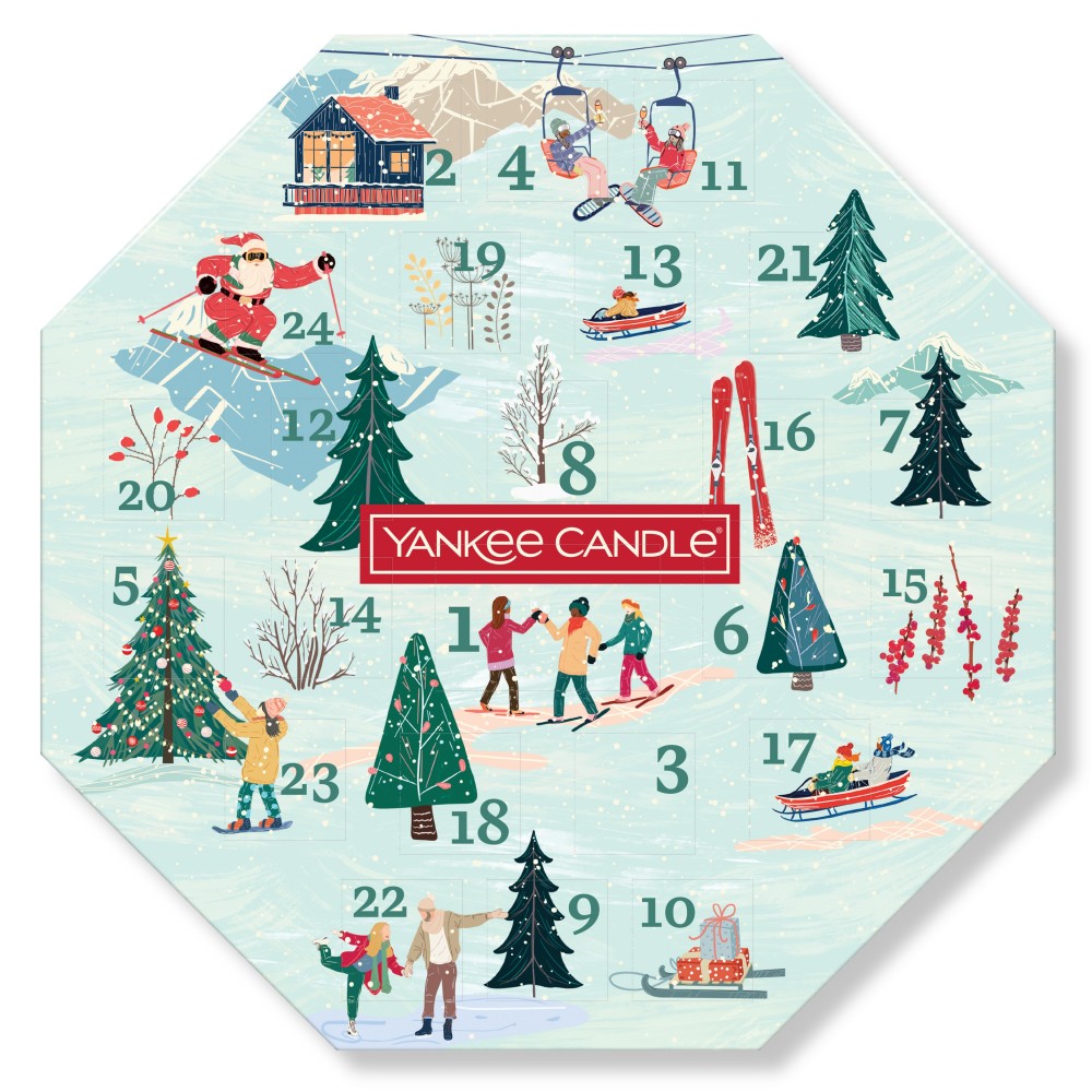 Adventskalender Après Ski - Kranz von Yankee Candle