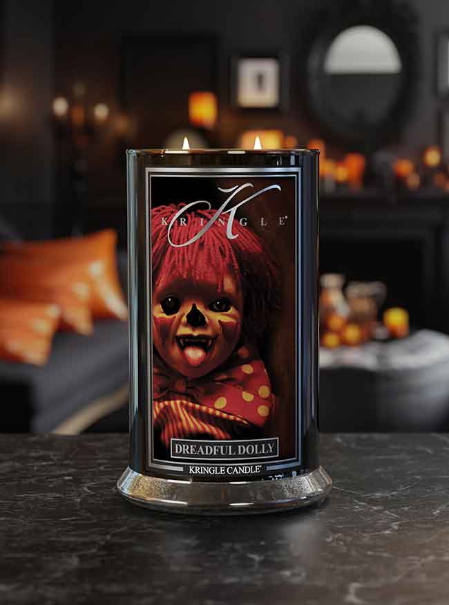 Dreadful Dolly - Halloween 623g von Kringle Candle