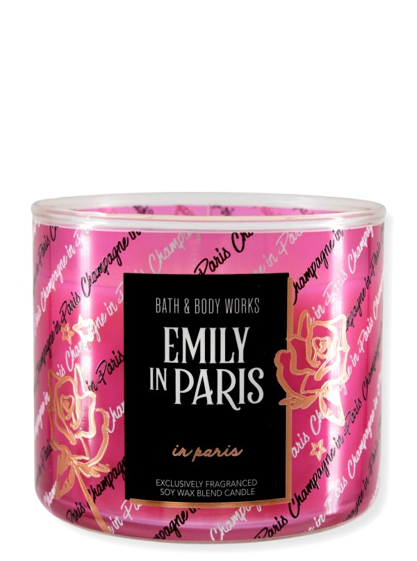 Kerze - Sekt in Paris - Emily in Paris - 3-Docht 411g von Bath and Body Works