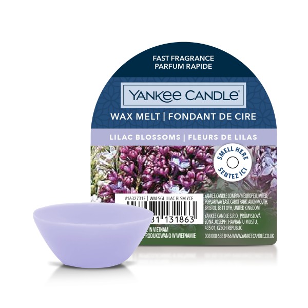 Wax Melts - Lilac Blossoms - 3 Stück von Yankee Candle