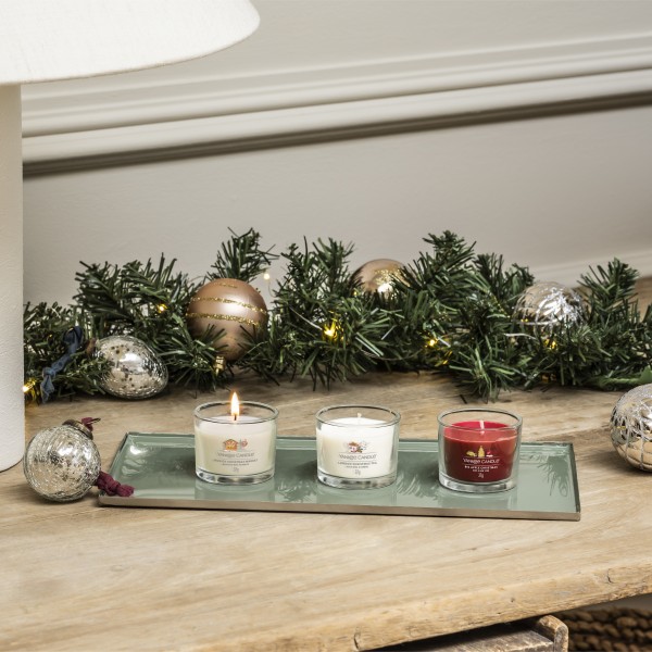 North Pole Hideaway - Votivkerze im Glas - 3 Stück von Yankee Candle