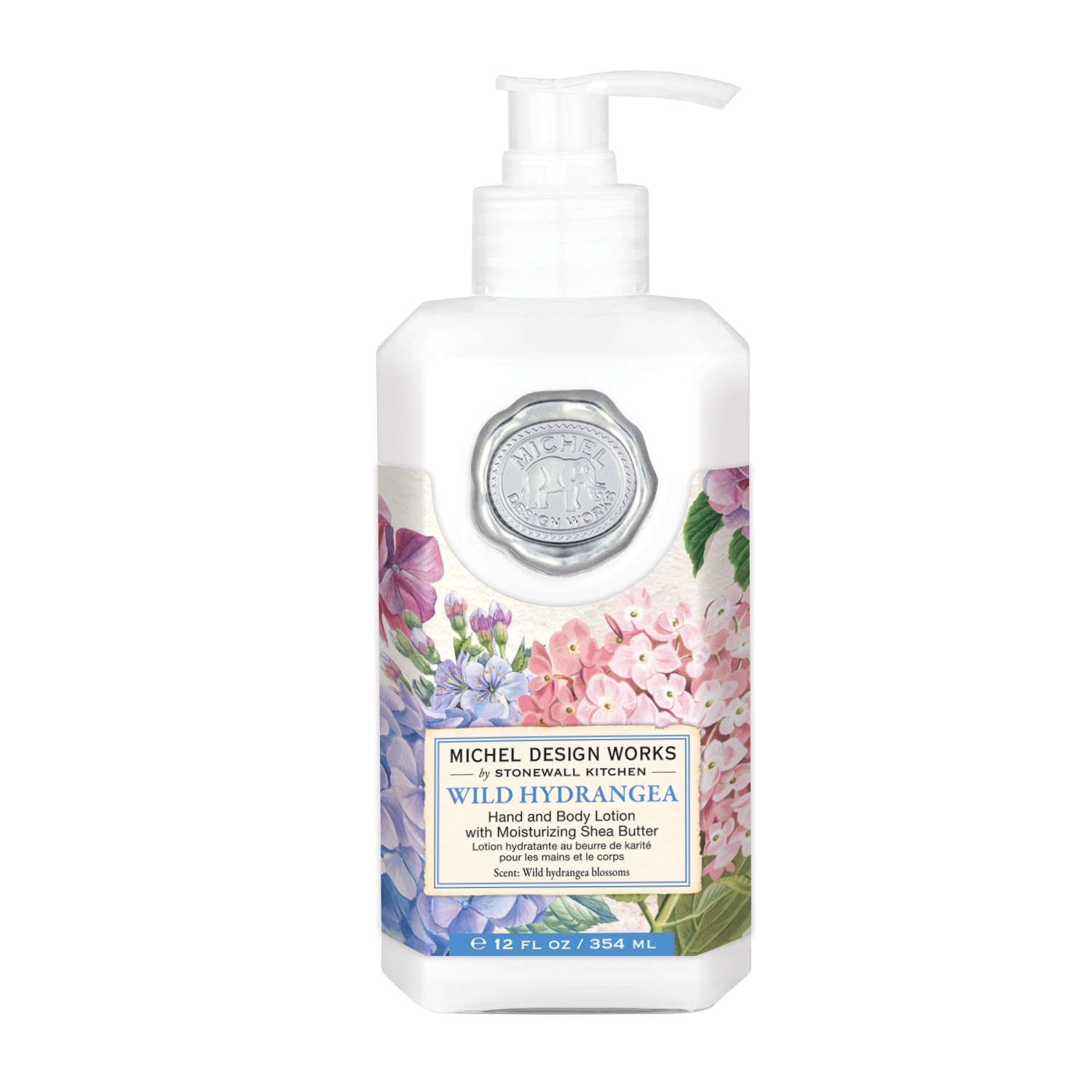 Body Lotion - Wild Hydrangea - 354ml von Michel Design Works
