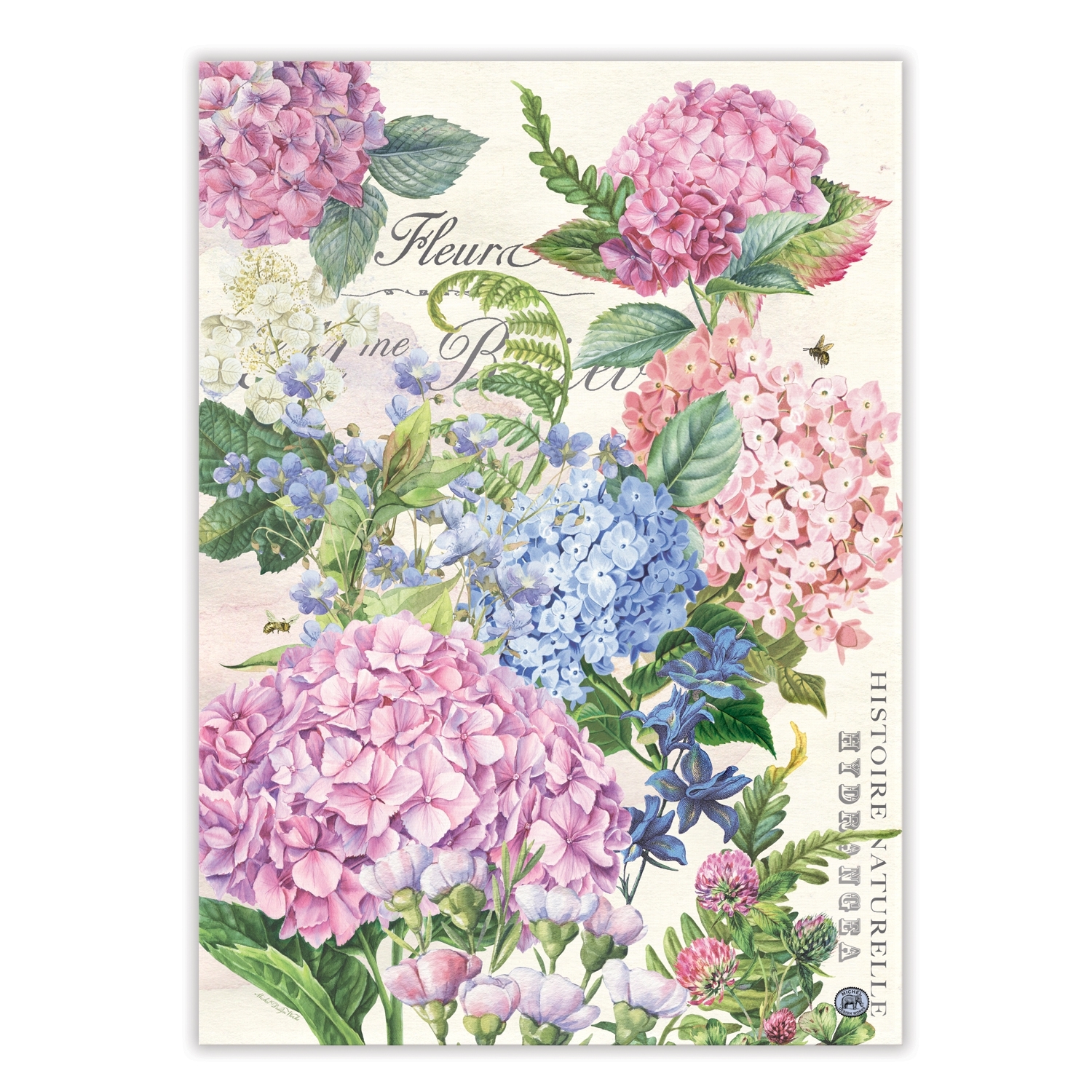 Küchentuch - Wild Hydrangea von Michel Design Works