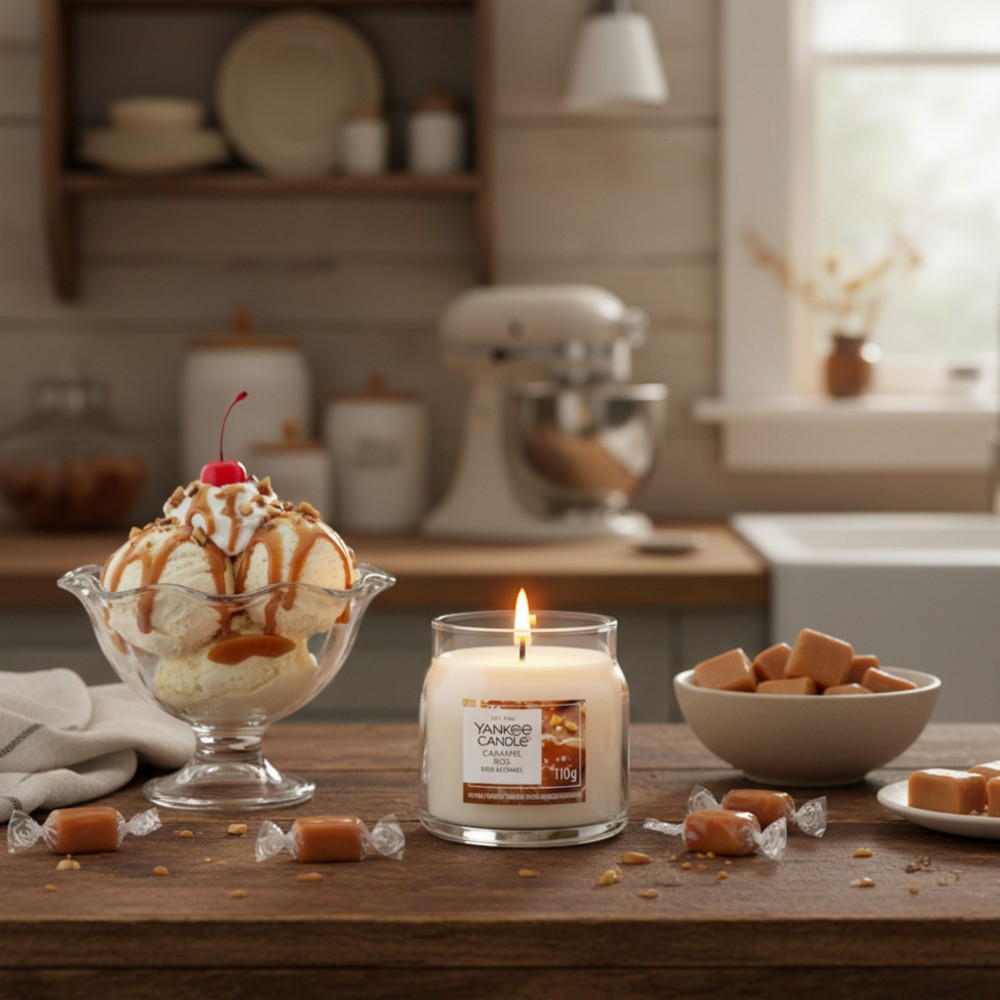 Caramel Kiss - Signature Jar S von Yankee Candle