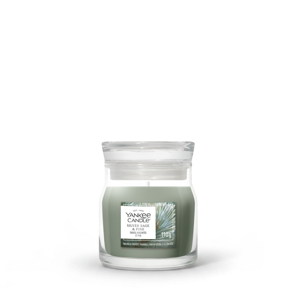 Silver Sage & Pine - Signature Jar S von Yankee Candle