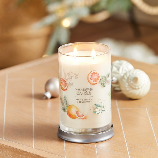White Spruce & Grapefruit - Signature  Tumbler L von Yankee Candle