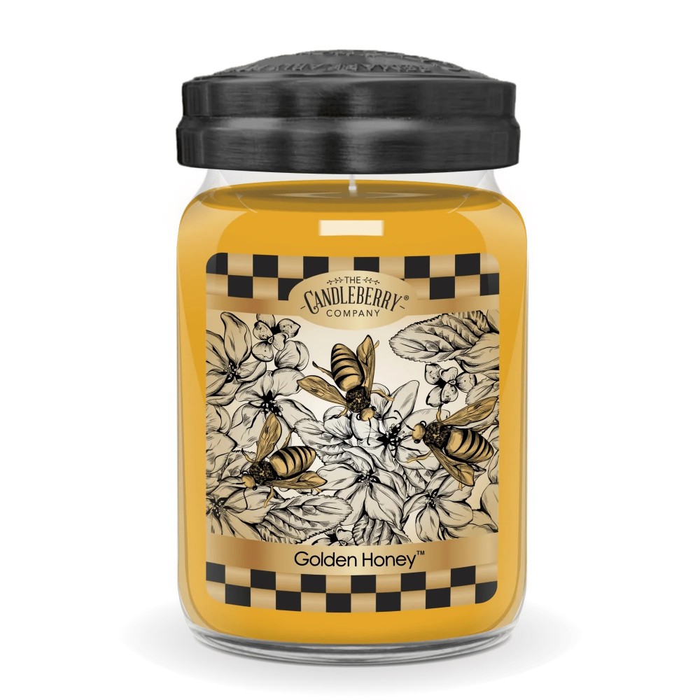 Golden Honey - Grosses Glas 623g von Candleberry