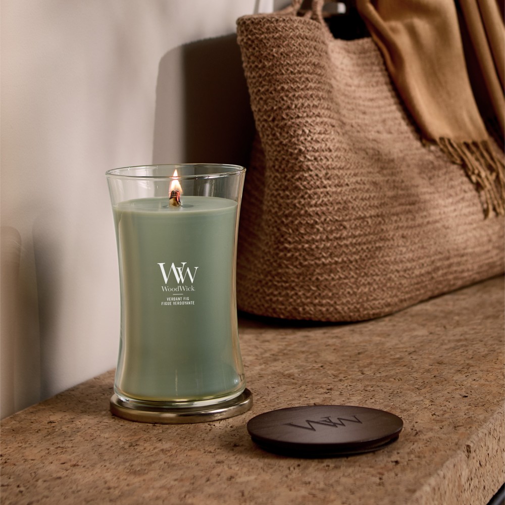 Verdant Fig - Jar L von Woodwick