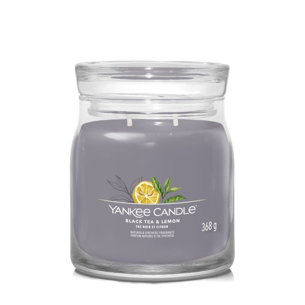 Black Tea & Lemon - Signature  Jar M von Yankee Candle