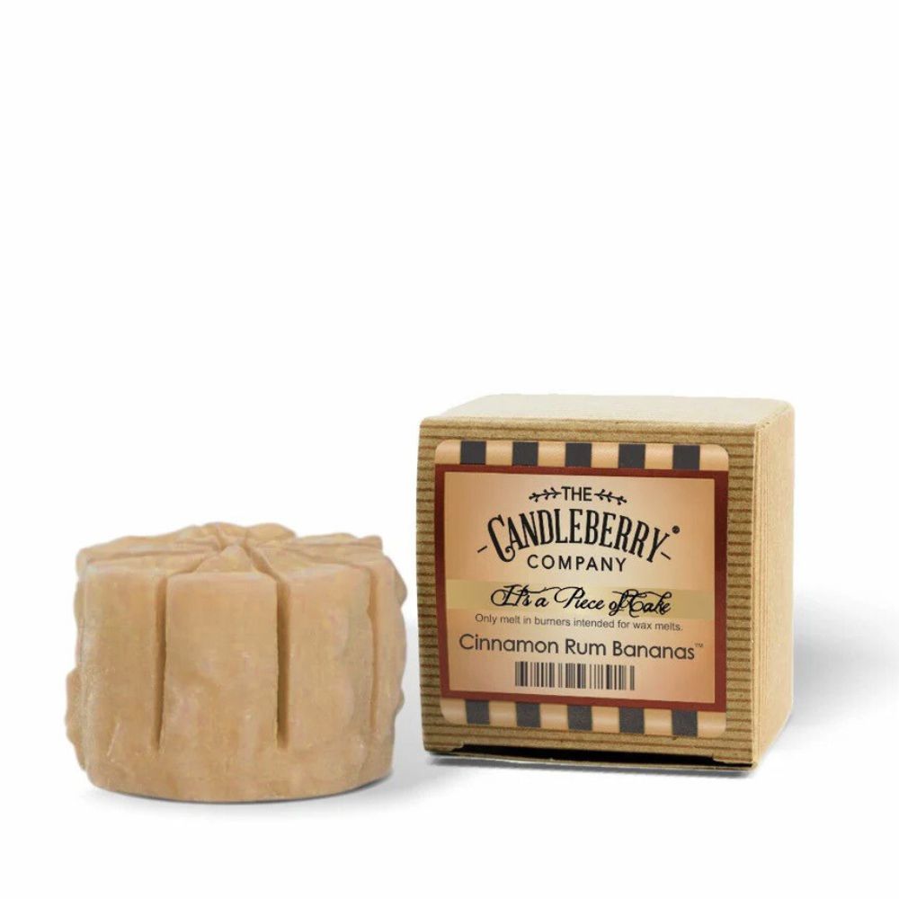 Cinnamon Rum Bananas - Wax Melt 99g von Candleberry