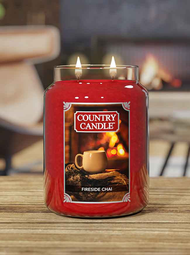 Fireside Chai - Jar L von Country Candle