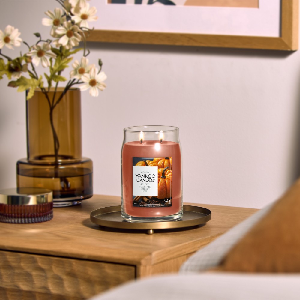 Spiced Pumpkin - Signature Jar L von Yankee Candle