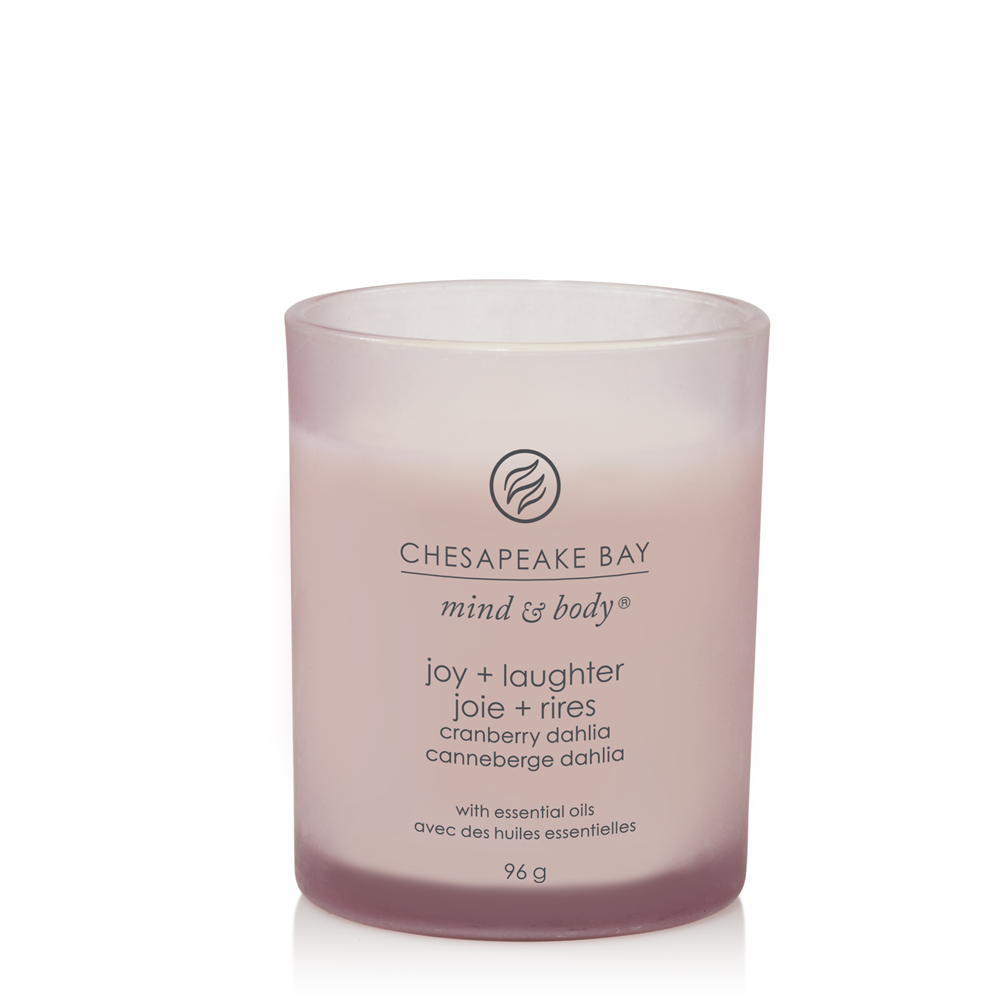 Joy & Laughter (Cranberry Dahlia) - Tumbler Small von Chesapeake Bay