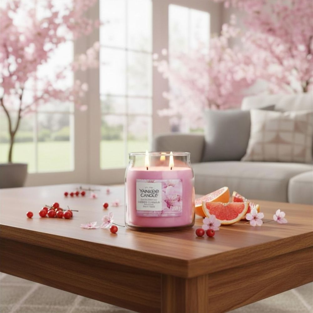 Enchanting Cherry Blossom - Signature Jar M von Yankee Candle