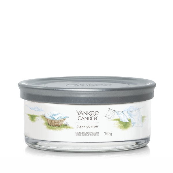 Clean Cotton - Signature 5 Wick Tumbler von Yankee Candle