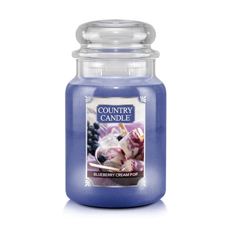 Blueberry Cream Pop - Jar L von Country Candle