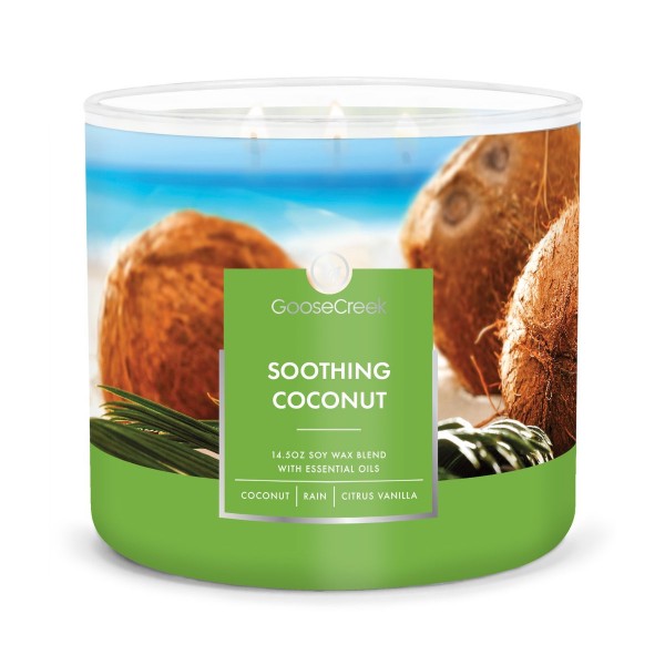 Soothing Coconut - 3-Docht von Goose Creek