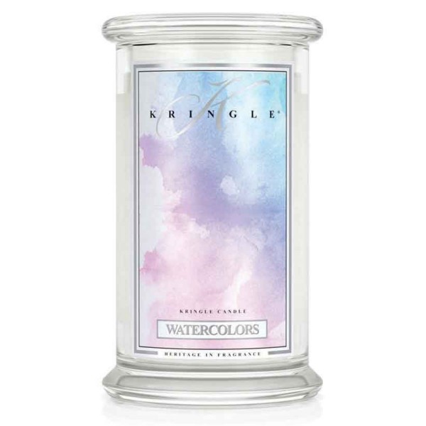 Watercolors - Jar L von Kringle Candle