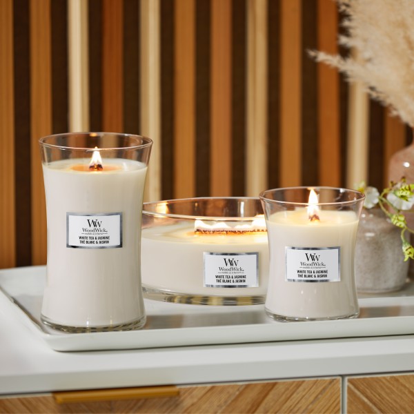 White Tea & Jasmin - Ellipse von Woodwick