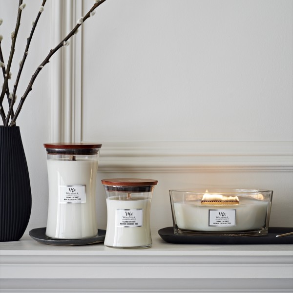 Island Coconut - Ellipse von Woodwick