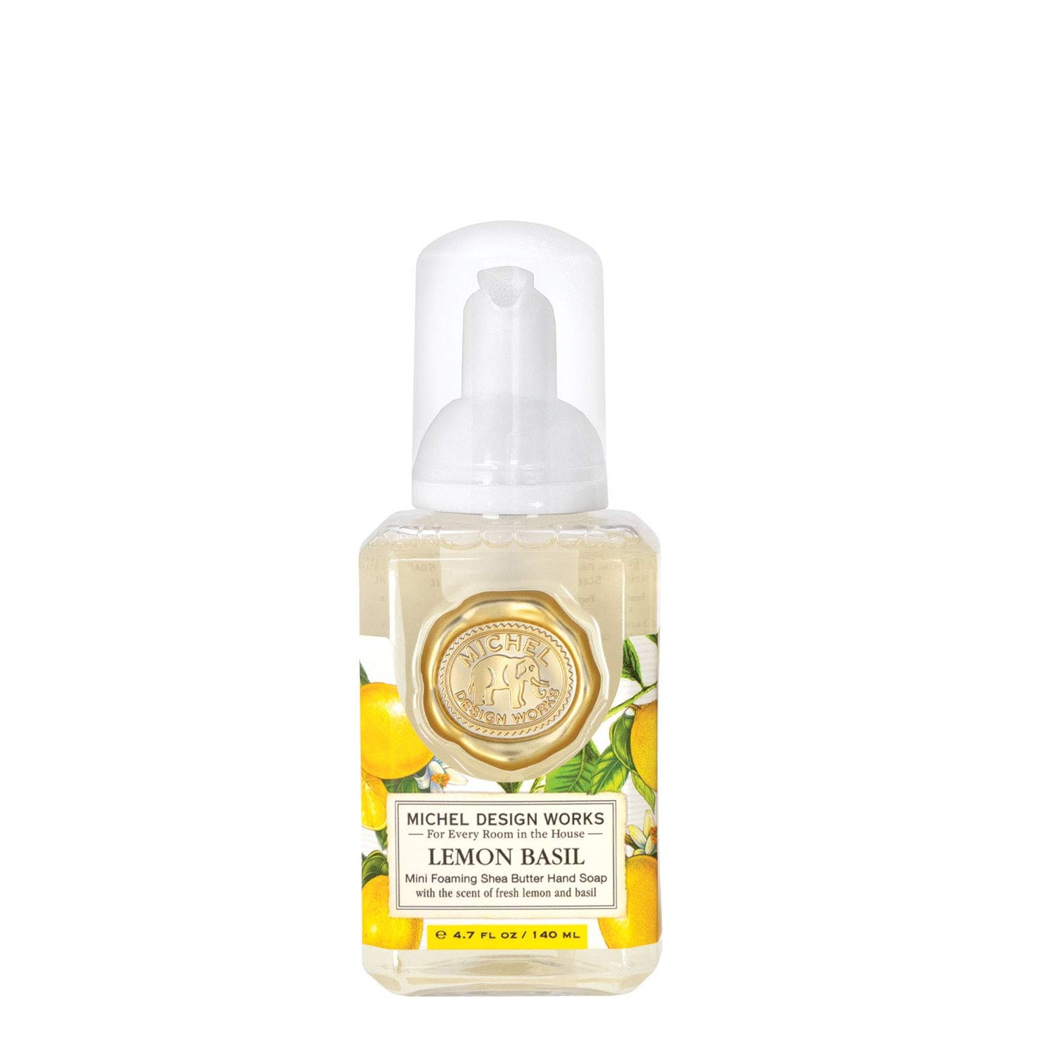 Schaumseife Mini - Lemon Basil - 140ml von Michel Design Works